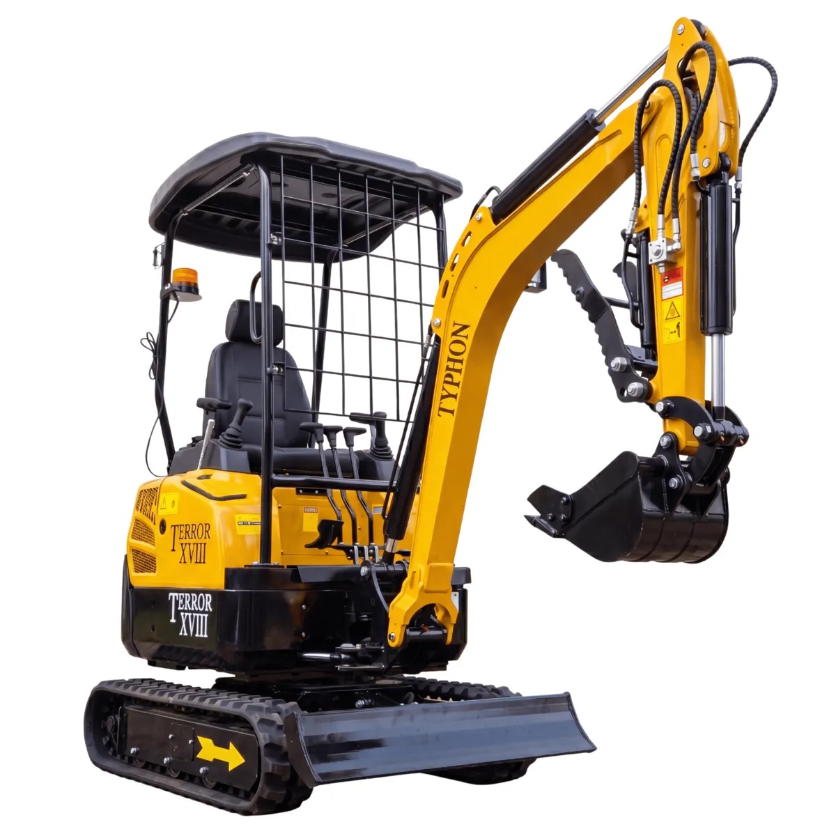 TYPHON-TERROR-XVIII-Mini-Excavator7-1 Typhon Terror XVIII 4000 lb Mini Excavator - Image 1