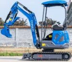 TYPHON TERROR XIX STORM Mini Excavator – 4000lbs Trench Digger with Boom Swing, Canopy, Retractable Tracks - Image 2