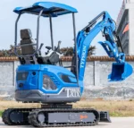 TYPHON TERROR XIX STORM Mini Excavator – 4000lbs Trench Digger with Boom Swing, Canopy, Retractable Tracks - Image 3
