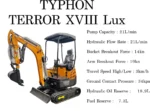 Typhon Terror XVIII 4000 lb Mini Excavator - Image 7